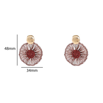 Day & Eve Silk Round Dangle