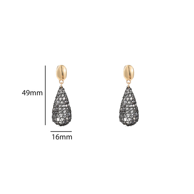 Day & Eve Silk Bold Drop Dangle