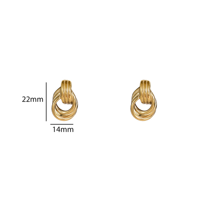 Day & Eve Classic Bold Studs