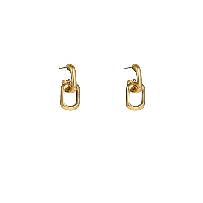 Day & Eve Open Square Hoops
