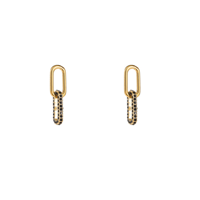 Day & Eve Oval Sparkle Dangle Crystal