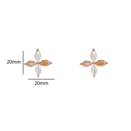 Day & Eve Fine Flower Stud
