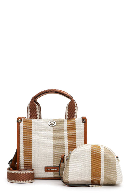 Emily & Noah Jasmin Cityshopper/Bag in Bag Small 420 Sand