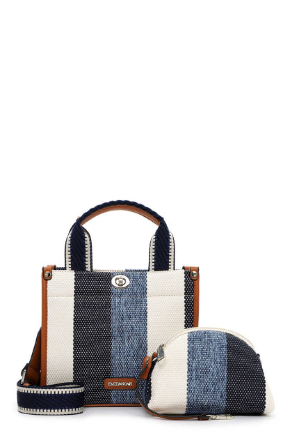 Emily & Noah Jasmin Cityshopper/Bag in Bag Small Blue