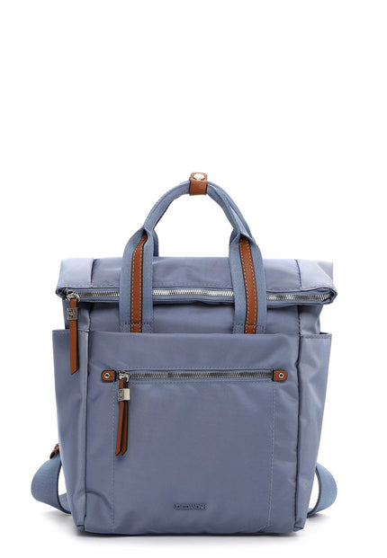 Mochila City Esther Emily & Noah azul cristal