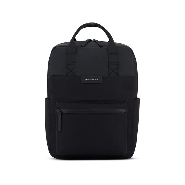 Kapten & Son Rugzak Bergen Pro All Black 15 Inch