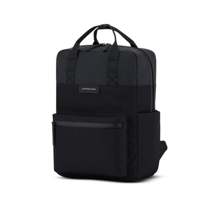 Kapten & Son Rugzak Bergen Pro All Black 15 Inch