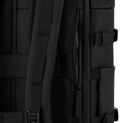 Kapten & Son Rugzak Helsinki Pro All Black 15.6 Inch