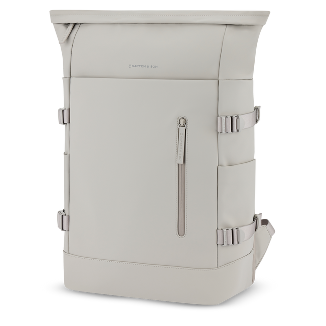 Kapten & Son Rugzak Helsinki Pro Greige 15.6 Inch