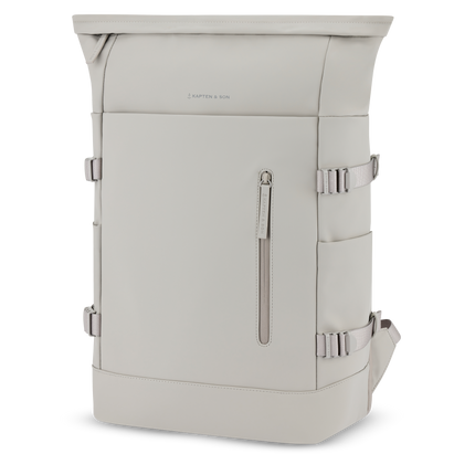 Kapten & Son Rugzak Helsinki Pro Greige 15.6 Inch