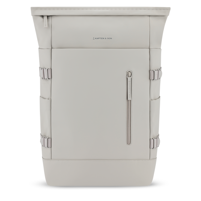 Kapten & Son Rugzak Helsinki Pro Greige 15.6 Inch