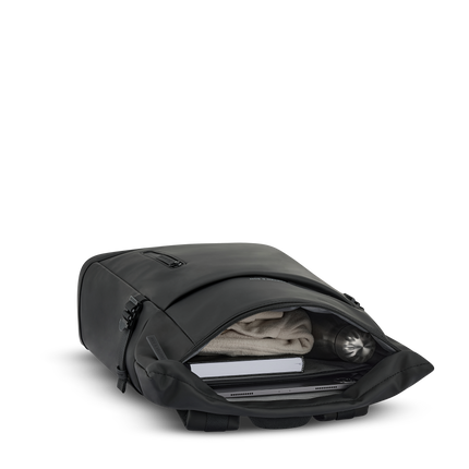 Kapten & Son Rugzak Helsinki All Black 15.6 Inch