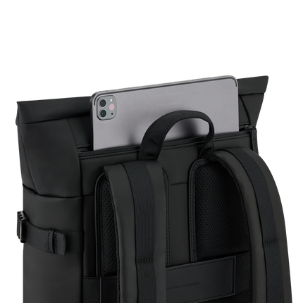Kapten & Son Rugzak Helsinki All Black 15.6 Inch