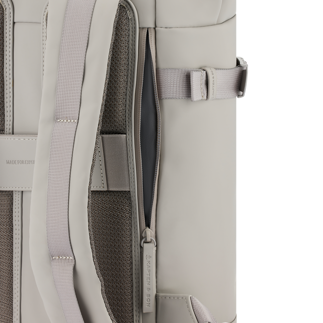 Kapten & Son Rugzak Helsinki Greige 15.6 Inch