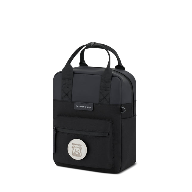 Kapten & Son Rugzak Bergen Kids All Black