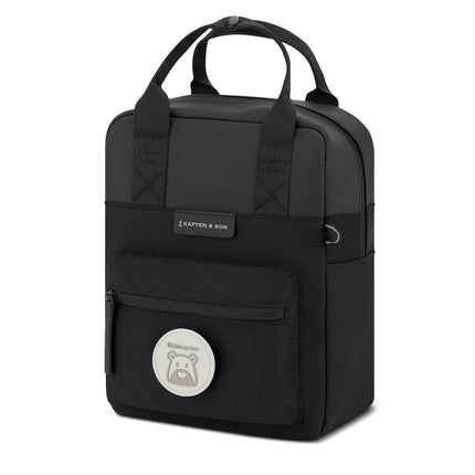 Kapten & Son Rugzak Bergen Kids All Black