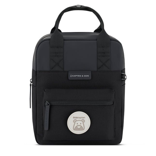 Kapten & Son Rugzak Bergen Kids All Black