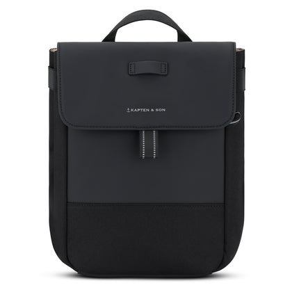 Kapten & Son Rugzak Fyn Kids All Black