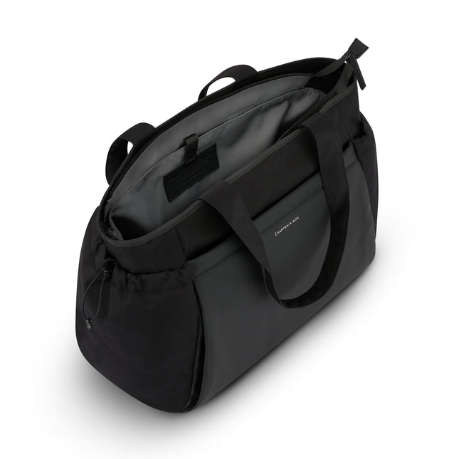 Kapten & Son Hellvi Shopper All Black 14 Inch