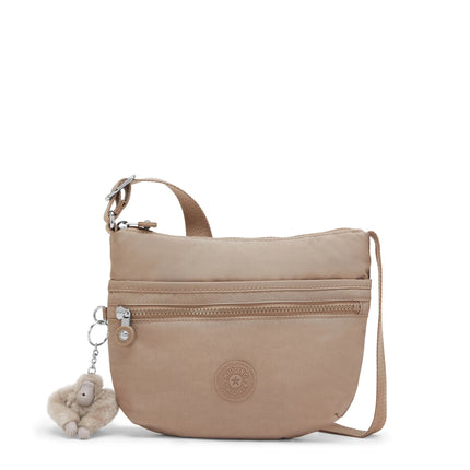 Kipling Arto S skuldertaske Tan beige