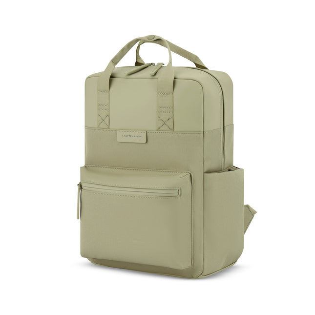 Kapten & Son Rygsæk Bergen Pro 15 tommer Dusty Pistachio