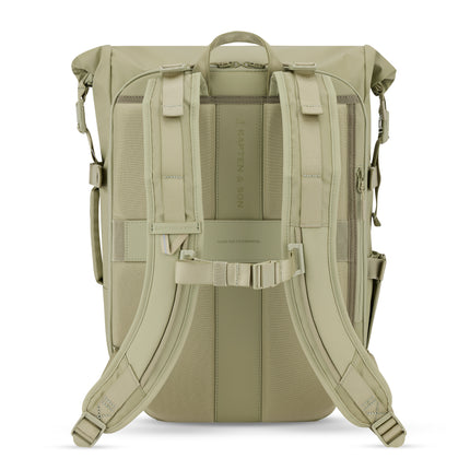 Kapten & Son Rugzak Lisbon Dusty Pistachio 16 Inch