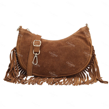 Charm London Elisa Hobo Fringe Bag