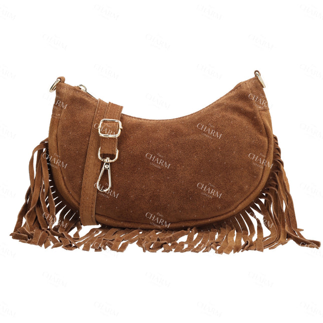 Charm London Elisa Hobo Fringe Bag