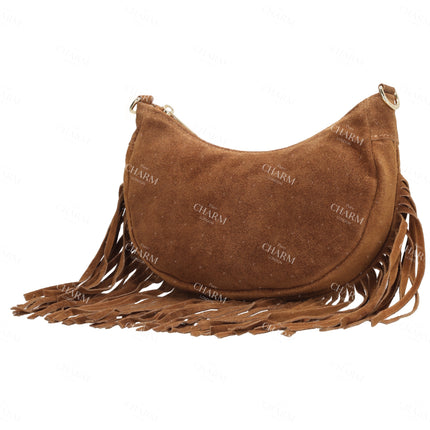 Charm London Elisa Hobo Fringe Bag