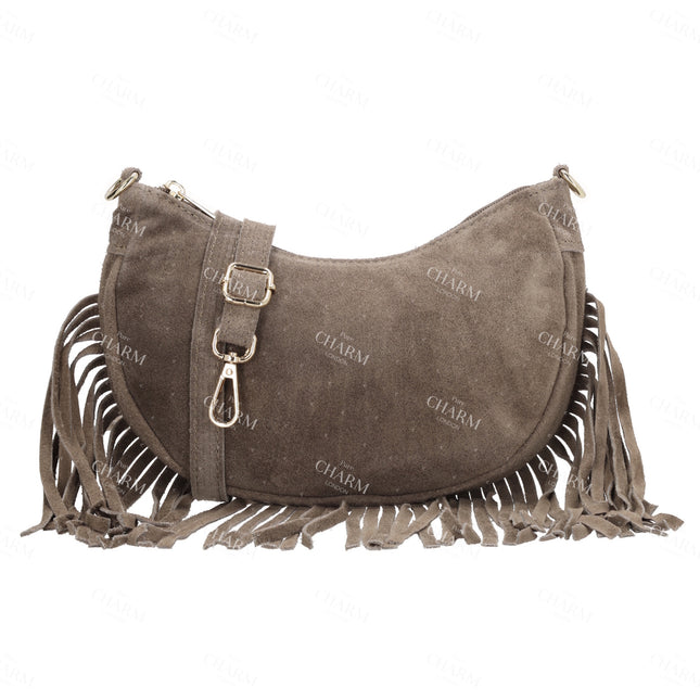 Charm London Elisa Hobo Fringe Bag