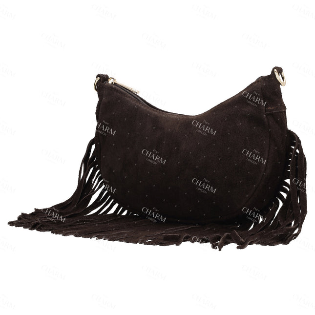 Charm London Elisa Hobo Fringe Bag