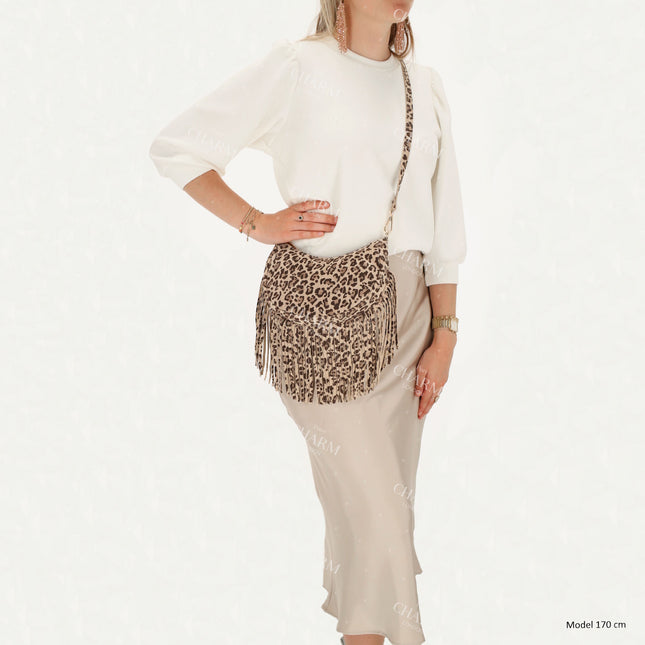 Charm London Elisa Hobo Fringe Bag