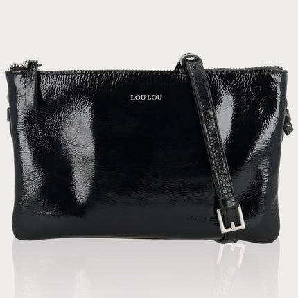 LouLou Essentiels Crossbody Camille Glace Black Silver