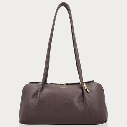 LouLou Essentiels Axelväska Elo Merlot Gold