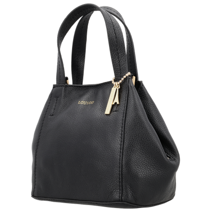 LouLou Essentiels Hand/Schoudertas Elodie Black Gold