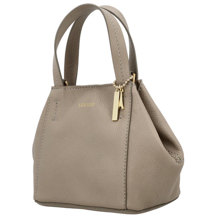 LouLou Essentiels Hand/Schoudertas Elodie Soft Sepia