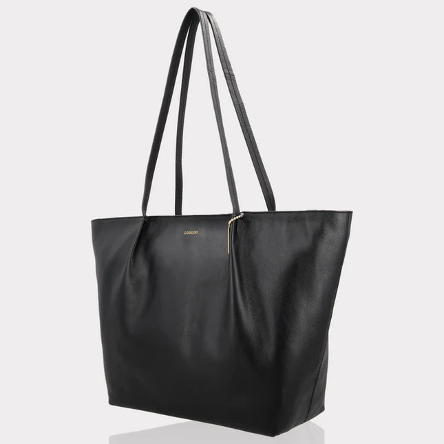 LouLou Essentiels axelväska Lola G. Black Gold