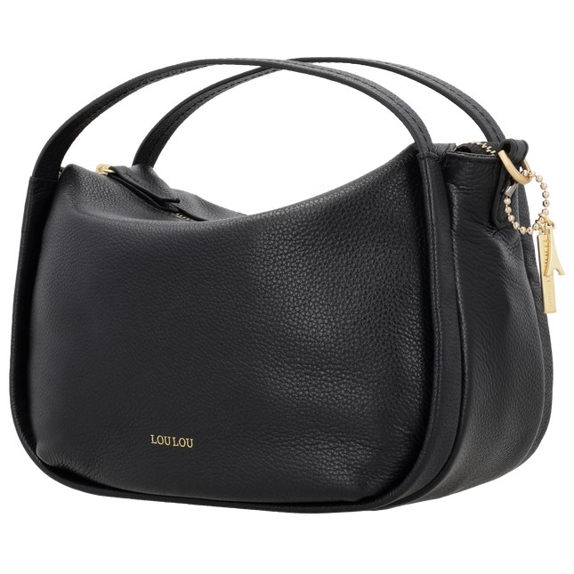 LouLou Essentiels axelväska Lou Medium G. Svart