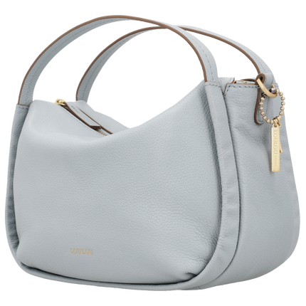 LouLou Essentiels Schoudertas Lou Medium G. Blue Aura