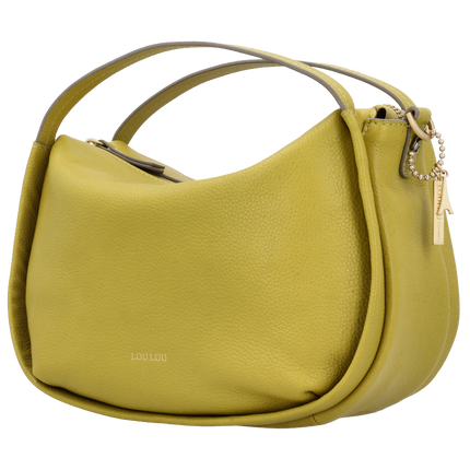 LouLou Essentiels Schoudertas Lou Medium G. Chess Green