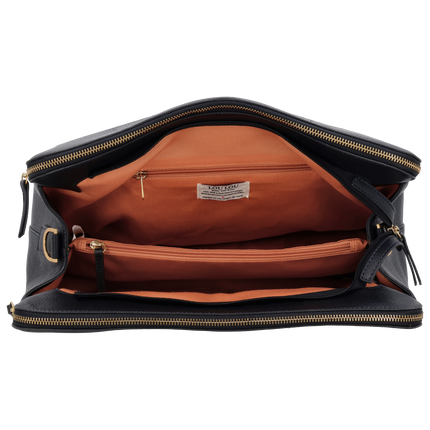 LouLou Essentiels Laptop Schoudertas Olivia 15.6 Inch