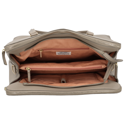 LouLou Essentiels Laptop Schoudertas Olivia 15.6 Inch