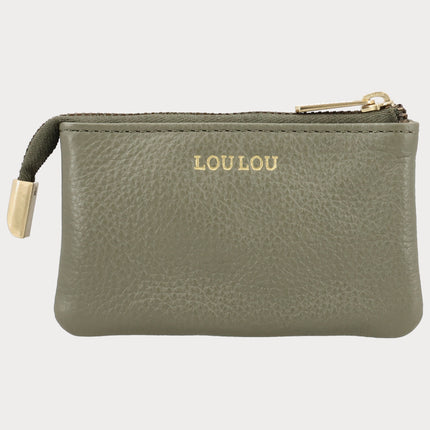 LouLou Essentiels Petite Camille pouzdro na karty Essentials Šalvějově zlatá