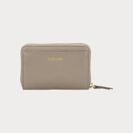 LouLou Essentiels Peněženka Petite Emilie RFID Jemná sépiově zlatá