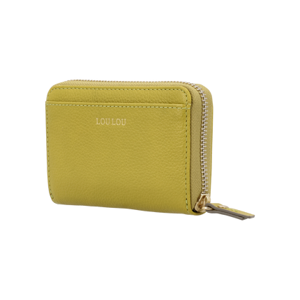 LouLou Essentiels Portemonnee Petite Emilie RFID Cress Green Gold