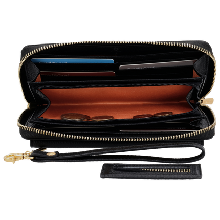 LouLou Essentiels Smart Little Bag SLB – Leren portemonnee