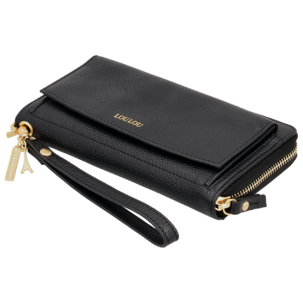 LouLou Essentiels Smart Little Bag SLB – Leren portemonnee