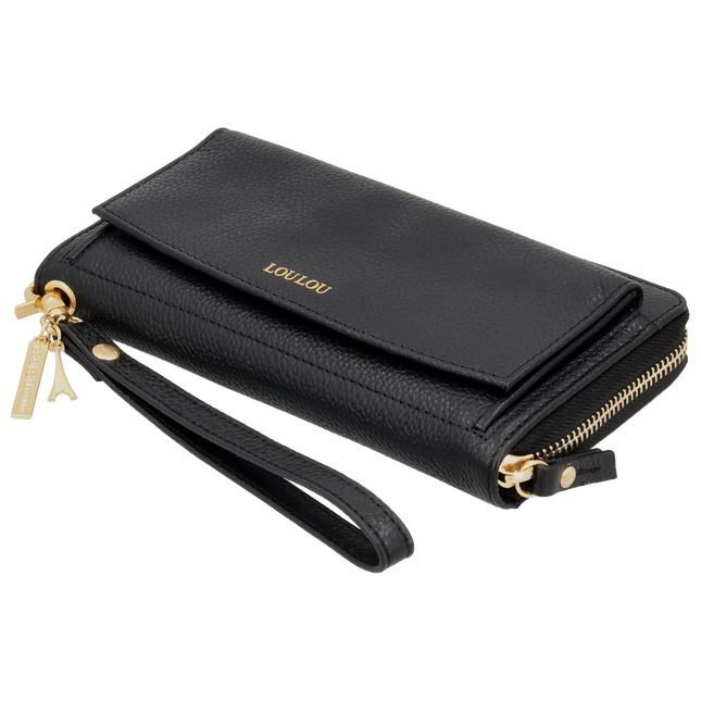 LouLou Essentiels Smart Little Bag SLB – Leren portemonnee
