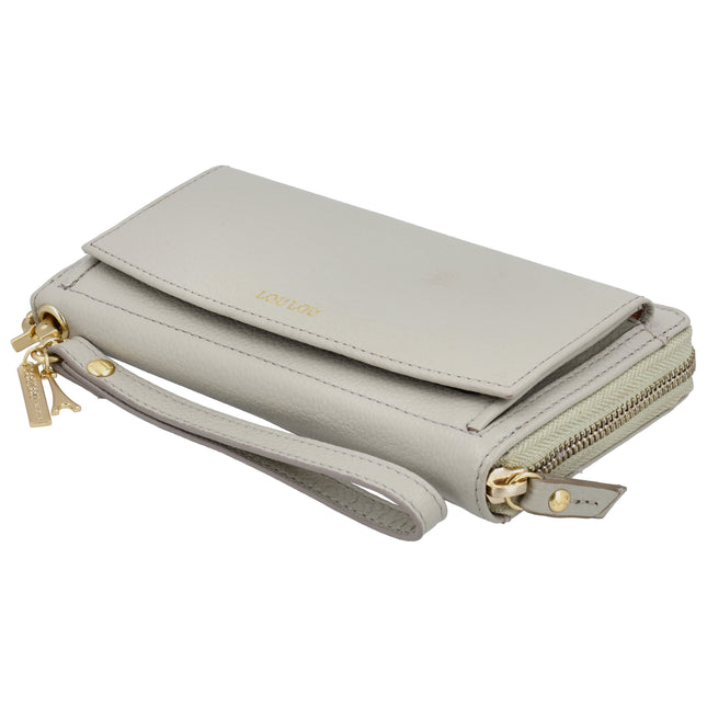 LouLou Essentiels Smart Little Bag SLB – Leren portemonnee