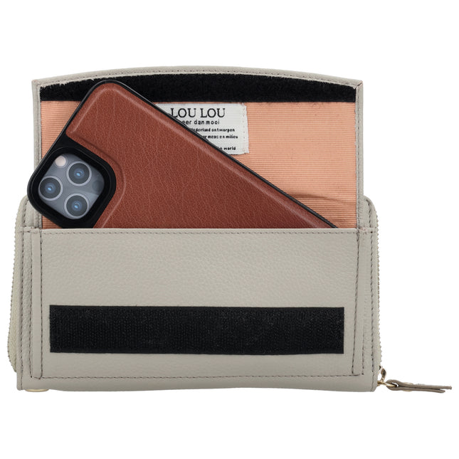 LouLou Essentiels Smart Little Bag SLB – Leren portemonnee